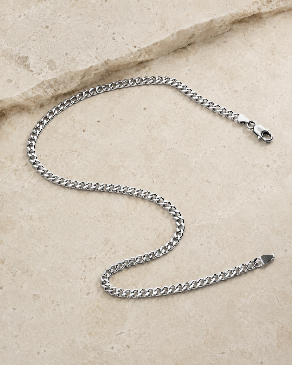 Miami Cuban Chain (Silver) -4mm