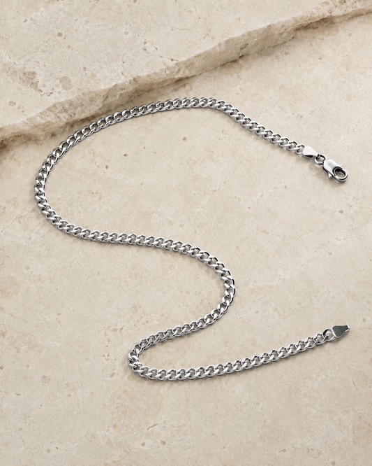 Miami Cuban Chain (Silver) -4mm
