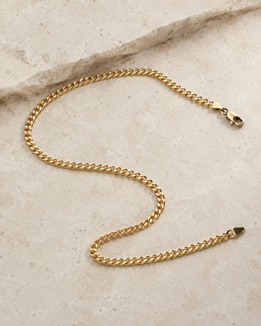 Miami Cuban Chain (Gold) -4mm