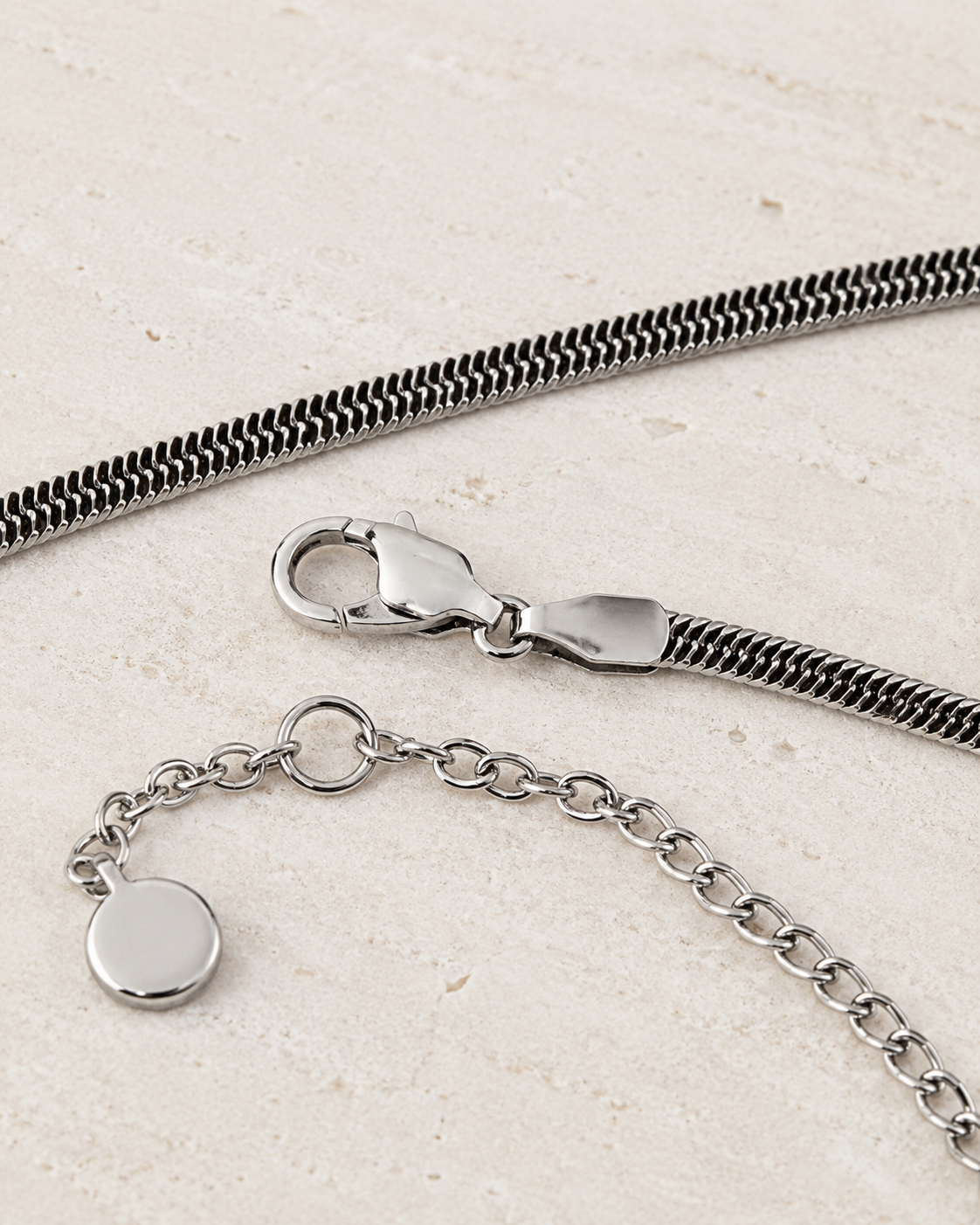Herringbone Chain (Silver) -3mm