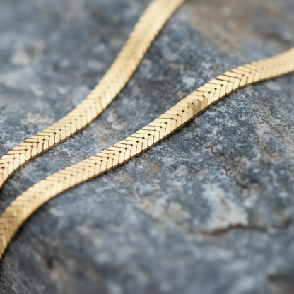 The Verdant Herringbone -3mm